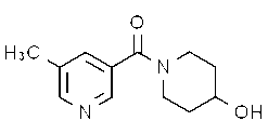 N-(5-Methylnicotinoyl)-4-hydroxypiperidine