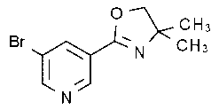 3-Bromo-5-(4,5-dihydro-4,4-dimethyl-2-oxazolyl)-pyridine