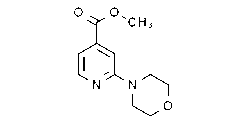 2-Morpholinopyridine-4-carboxylic acid methyl ester