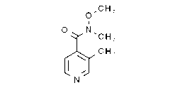 N-Methyl-3-methyl-N-(methyloxy)-4-pyridinecarboxamide