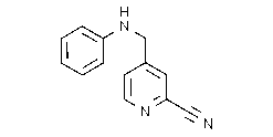 4-[(Phenylamino)methyl]-2-pyridinecarbonitrile