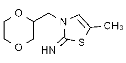 3-[(1,4-Dioxan-2-yl)methyl]-5-methylthiazol-2(3H)-imine