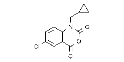 6-Chloro-1-cyclopropylmethyl-1H-benzo[d][1,3]oxazine-2,4-dione