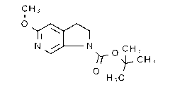 tert-Butyl 5-methoxy-2,3-dihydropyrrolo[2,3-c]pyridine-1-carboxylate