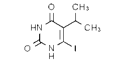 6-Iodo-5-isopropyl-2,4(1H,3H)-pyrimidinedione