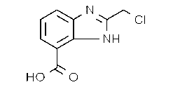 2-Chloromethyl-1H-benzimidazole-4-carboxylic acid