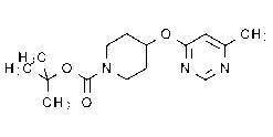 (6-Methyl-pyrimidin-4-yloxy)-piperidine-1-carboxylic acid tert-butyl ester