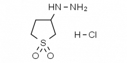 3-Hydrazinotetrahydrothiophene-1,1-dioxide hydrochloride