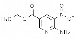 6-amino-5-nitropyridine-3-carboxylic acid ethyl ester