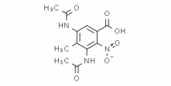 3,5-Bis(acetylamino)-4-methyl-2-nitro-benzoic acid
