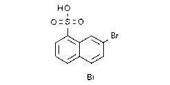 5,7-Dibromonaphthalene-1-sulfonic acid