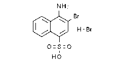 4-Amino-3-bromonaphthalene-1-sulfonic acid hydrobromide