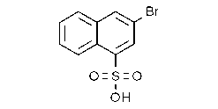 3-Bromonaphthalene-1-sulfonic acid
