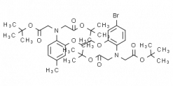 N-[2-[2-[2-[Bis[2-(1,1-dimethylethoxy)-2-oxoethyl]amino]-5-bromophenoxy]ethoxy]-4-methylphenyl]-N-[2-(1,1-dimethylethoxy)-2-oxoethyl]-glycine  tert-butylester
