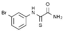 2-(3-Bromophenylamino)-2-thioxoacetamide