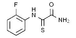 2-(2-Fluorophenylamino)-2-thioxoacetamide