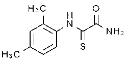 2-(2,4-Dimethylphenylamino)-2-thioxoacetamide