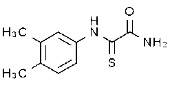 2-(3,4-Dimethylphenylamino)-2-thioxoacetamide