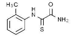 2-(2-Methylphenylamino)-2-thioxoacetamide