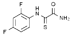 2-(2,4-Difluorophenylamino)-2-thioxoacetamide