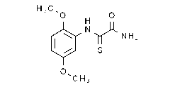 2-(2,5-Dimethoxyphenylamino)-2-thioxoacetamide