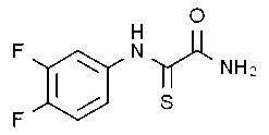 2-(3,4-Difluorophenylamino)-2-thioxoacetamide