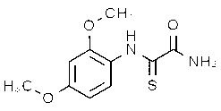2-(2,4-Dimethoxyphenylamino)-2-thioxoacetamide