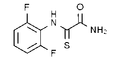 2-(2,6-Difluorophenylamino)-2-thioxoacetamide