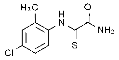 2-(4-Chloro-2-methylphenylamino)-2-thioxoacetamide