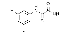 2-(3,5-Difluorophenylamino)-2-thioxoacetamide