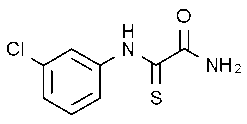 2-(3-Chlorophenylamino)-2-thioxoacetamide