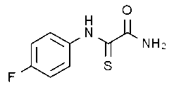 2-(4-Fluorophenylamino)-2-thioxoacetamide