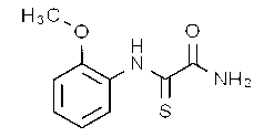 2-(2-Methoxyphenylamino)-2-thioxoacetamide