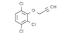 1,2,4-Trichloro-3-(2-propynyloxy)benzene