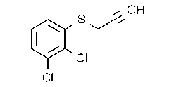 1,2-Dichloro-3-(2-propynlthio)benzene