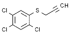 1,2,4-Trichloro-5-(2-propynylthio)benzene