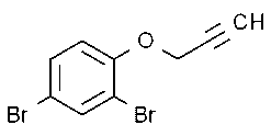 2,4-Dibromo-1-(2-propynyloxy)benzene