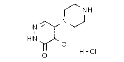 4-Chloro-5-(1-piperazinyl)-,3(2H)-pyridazinone hydrochloride