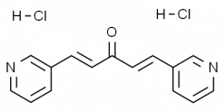 1,5-di-3-Pyridinyl-1,4-pentadien-3-one dihydrochloride