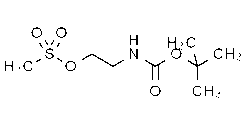 2-(tert-Butoxycarbonylamino)ethyl methanesulfonate