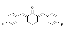 2,6-Bis(p-fluorobenzylidene)-cyclohexanone