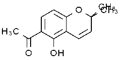 6-Acetyl-5-hydroxy-2,2-dimethylchromene