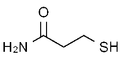ß-Mercaptopropionamide