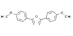 2,5-Bis(4-methoxyphenyl)furan