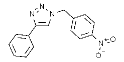 1-(4-Nitrobenzyl)-4-phenyl-1H-1,2,3-triazole