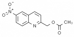 6-Nitro-2-quinolinemethanol-2-acetate