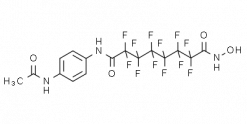 2,2,3,3,4,4,5,5,6,6,7,7-Dodecafluorooctanedioic acid (4-acetylaminophenyl)-amide hydroxyamide