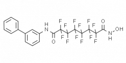 2,2,3,3,4,4,5,5,6,6,7,7-Dodecafluorooctanedioic acid biphenyl-3-ylamide hydroxyamide