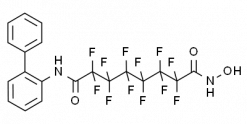 2,2,3,3,4,4,5,5,6,6,7,7-Dodecafluorooctanedioic acid biphenyl-2-ylamide hydroxyamide