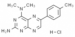 N4,N4-Dimethyl-6-(4-methylphenyl)-2,4-pteridinediamine hydrochloride